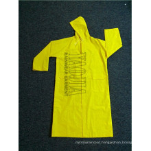 PVC/ Polyester Waterproof Raincoat for Outdoor Travel